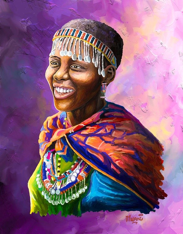 a maasai girl cultural consume