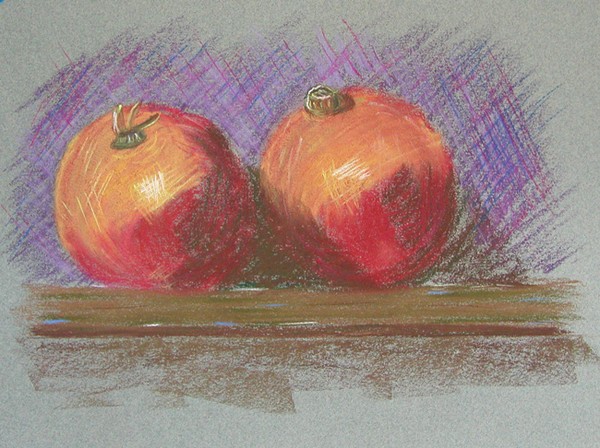 Two Pomegranates
