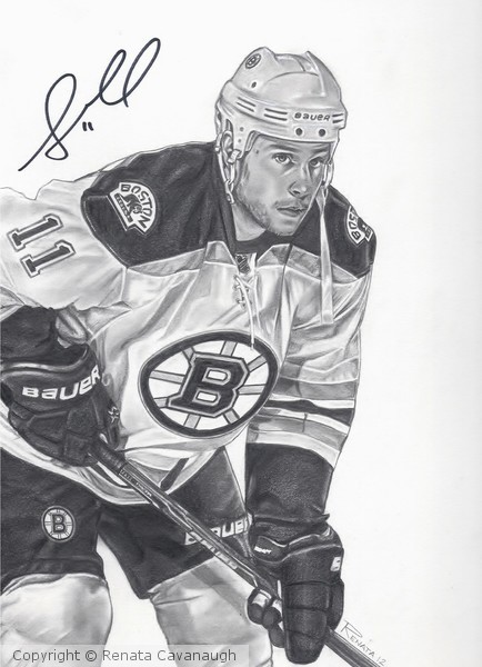 Gregory Campbell #11- Boston Bruins