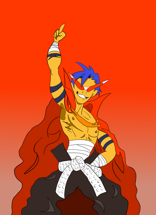 GurrenLagann Kamina