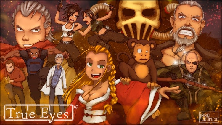 True Eyes - Team Illustration
