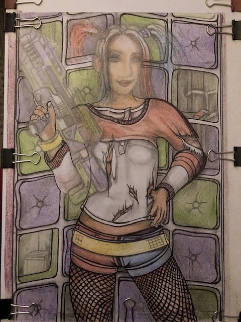 Harley quinn style