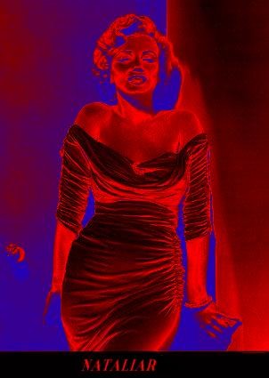 Marilyn Monroe in Red