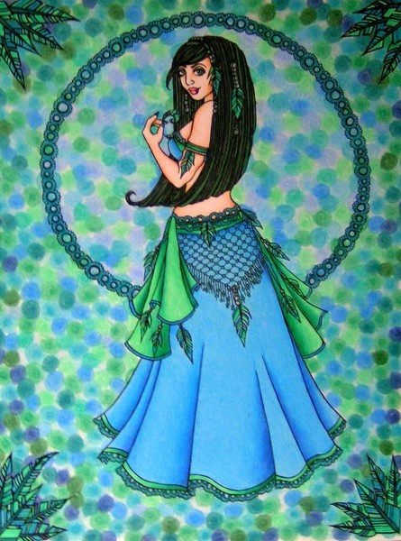 Lacy Belly Dancer