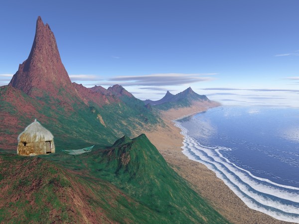 Hut and a Hammock