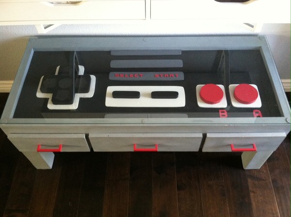 Nintendo coffee table