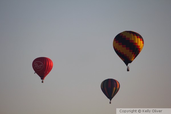 A Trio Of Balloons