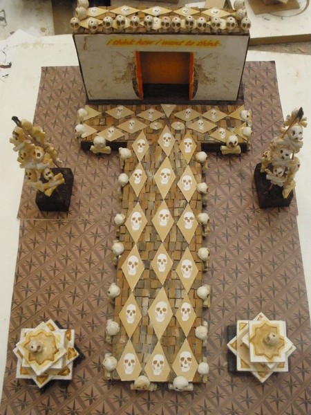 catwalk 3d design for alexander mcqueen