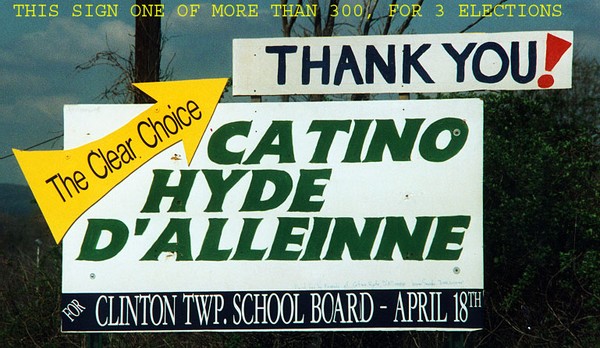 election sign