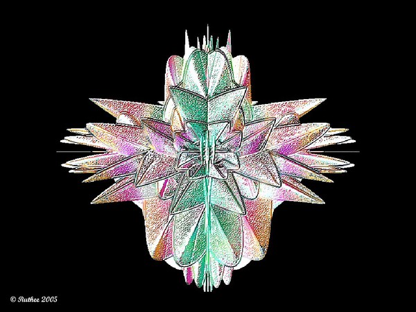 Original Fractal Before it Was Solarized