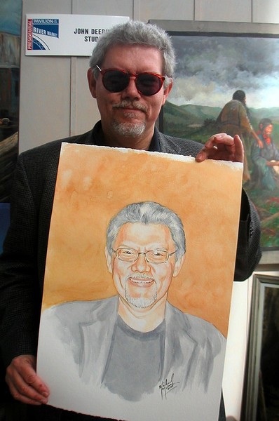 Portrait (political cartoonist John Deering)