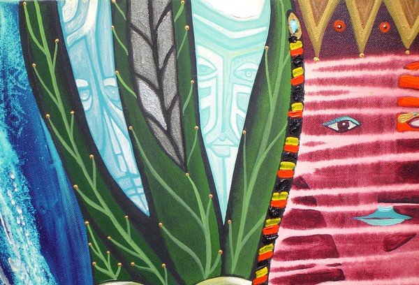 king and queen tree detail