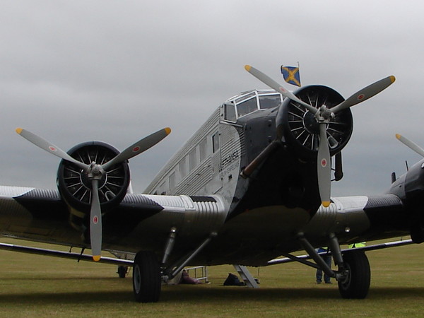 Plane at Duckford show