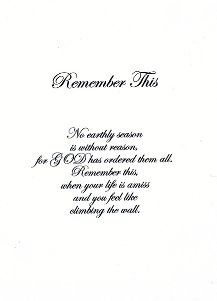 REMEMBER This