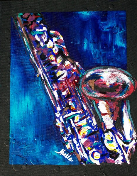 Framed Sax