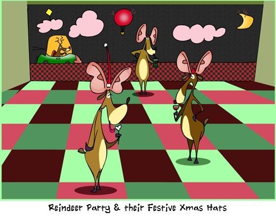 Frivolity Reindeer Party