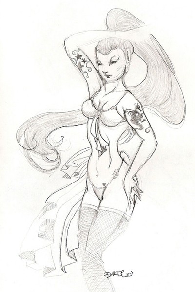 Tattooed Woman