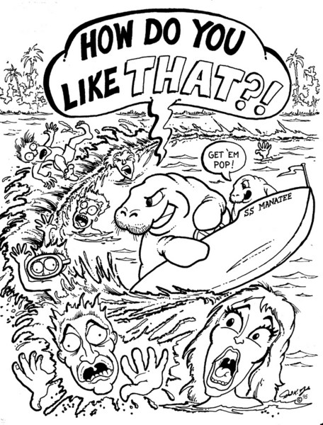 Animal Madness- Manatees
