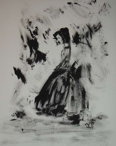 Young Girl in the Old days