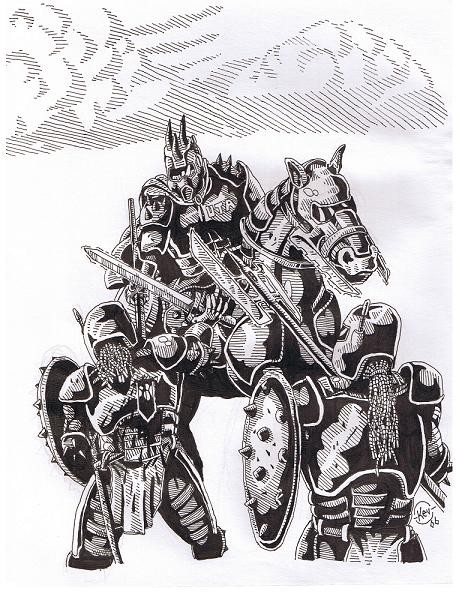 Medival Warriors and Vibro-Weaponry