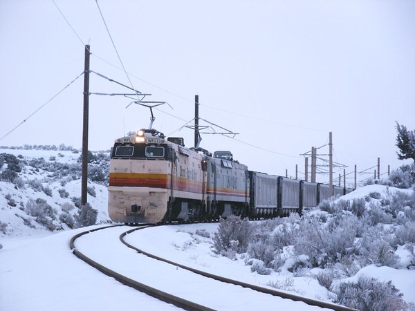Desseret Western in the snow