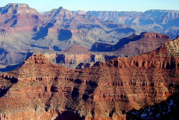 Great Canyon in the snow