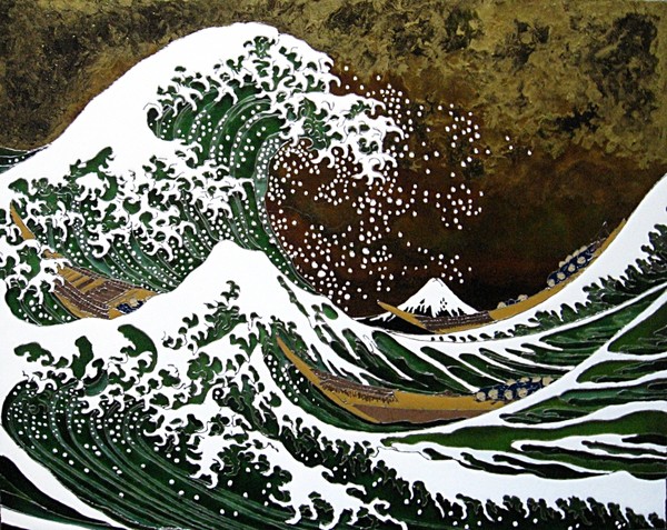 Great Wave off Kanagawa by K.Hokusai
