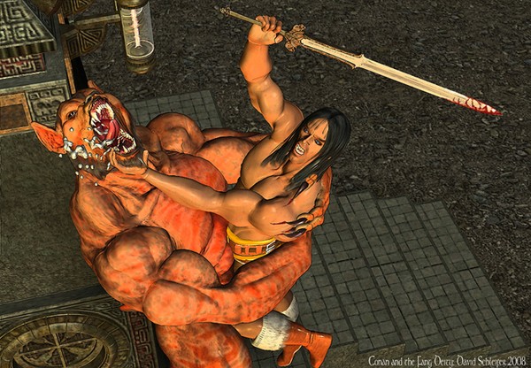 Conan and the Fang Deity