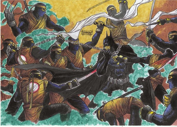 fighting batman
