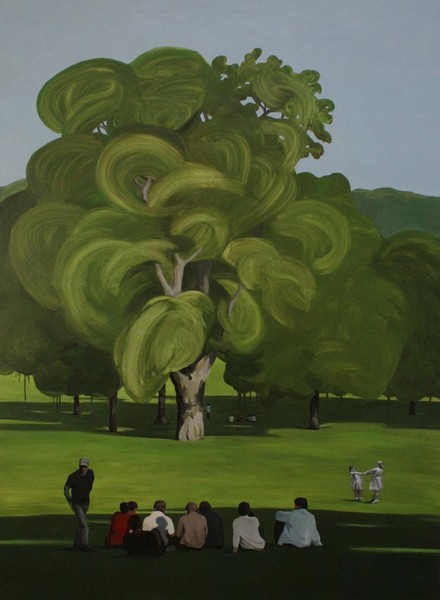 In the park