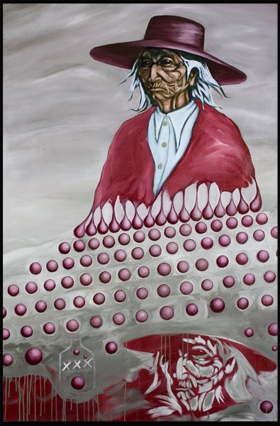 Nuclear Descent (5'x7')