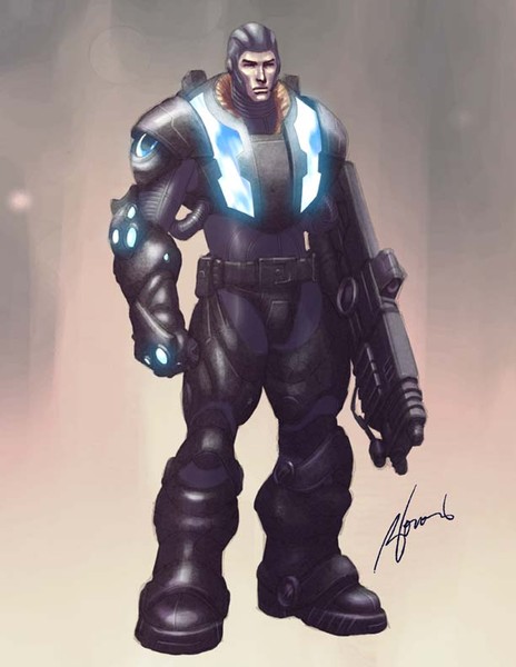 Sci-fi Soldier