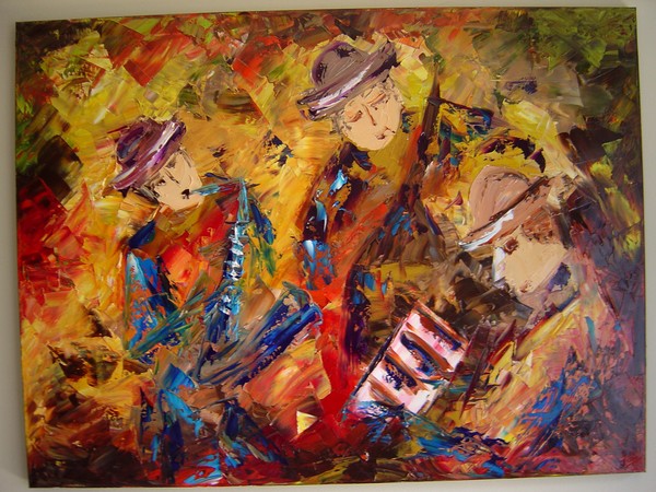 Original oil painting by Eugenia Abramson