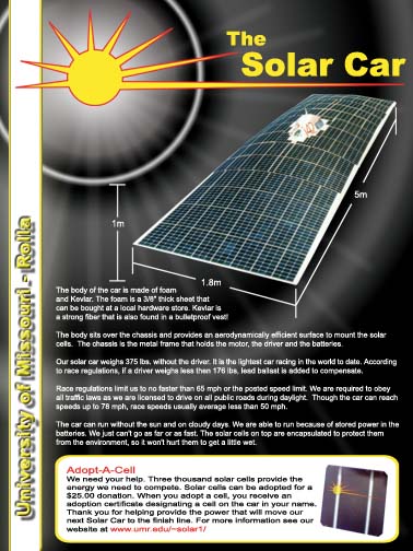 UMR Solar Car Board 2