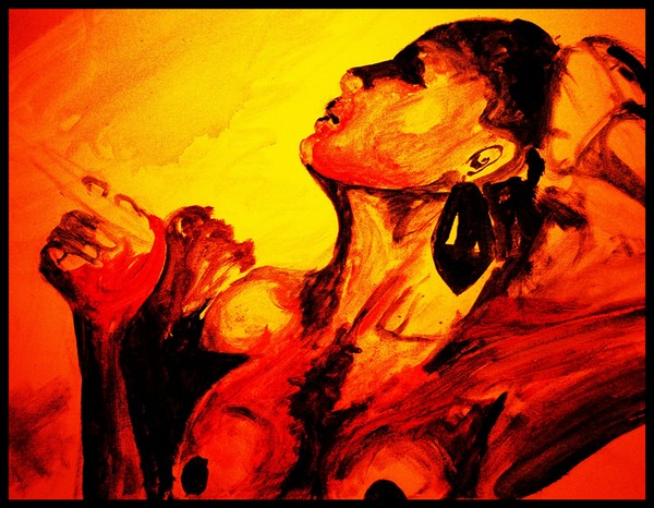 Smoking Woman