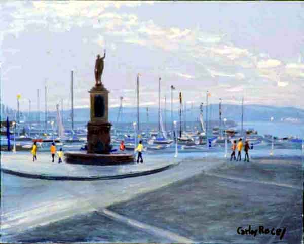 Pelayo en el Muelle