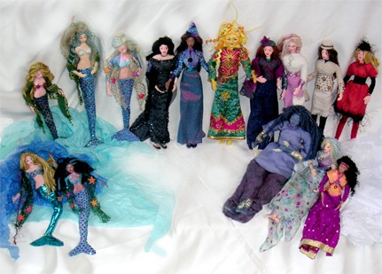 Freehand dolls