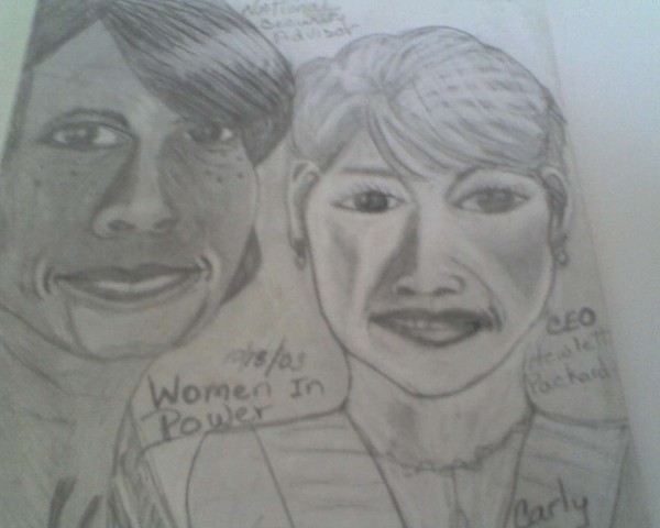 Condie and Carley women of power