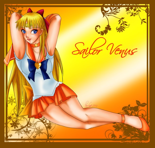 Sailor Venus Flower Frame