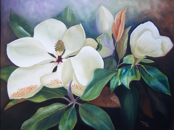 MAGNOLIA BLOSSOMS  SOLD