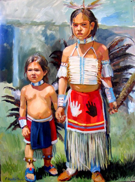 At the Powwow