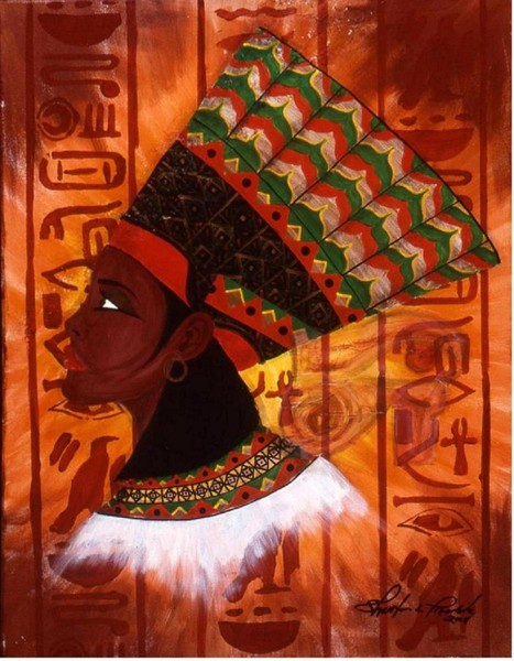 Egyptian in Vogue - Nefertiti