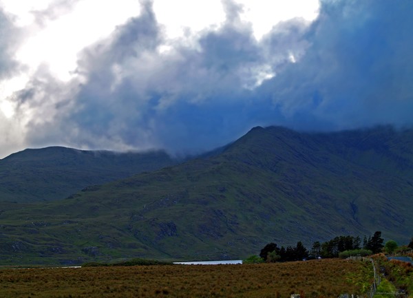 Storm on the Horizon in Connemara