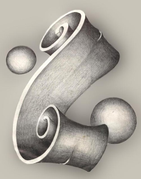 Ribbon and Spheres