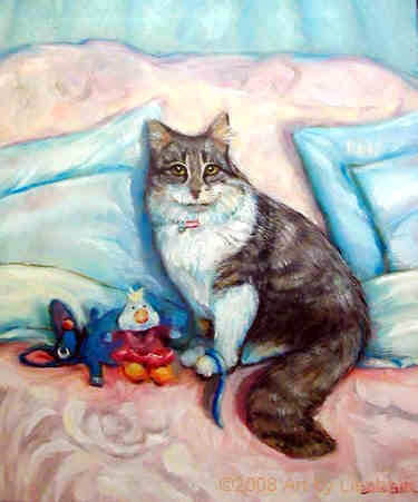 Frankie Lynne Oil Portraits by Lisabelle