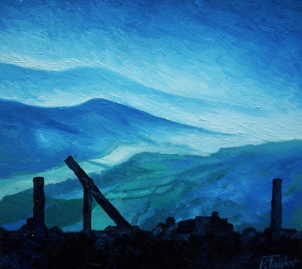 'Moorland scene' 