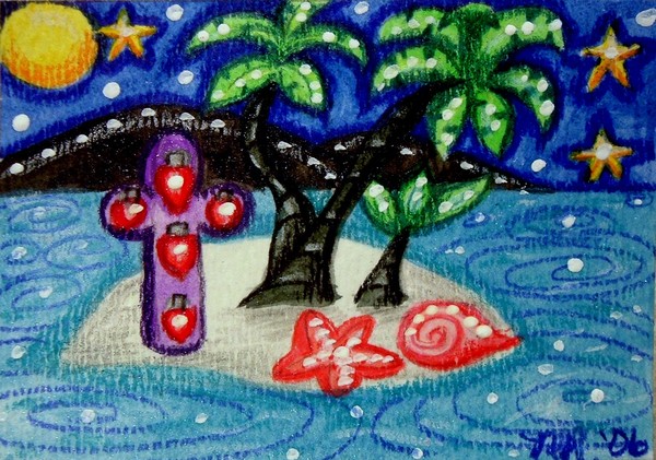 Cross on Island