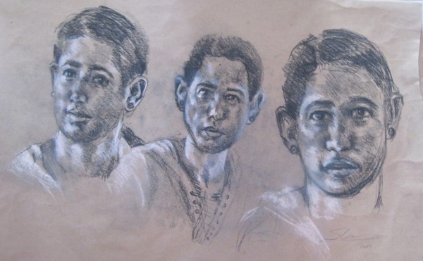 Estudo de autorretrato