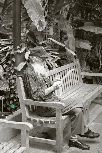 Man Reading