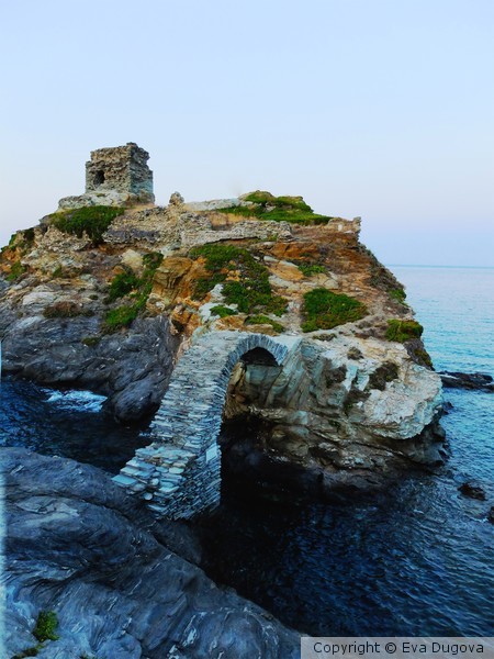 Ruin of ancient castle